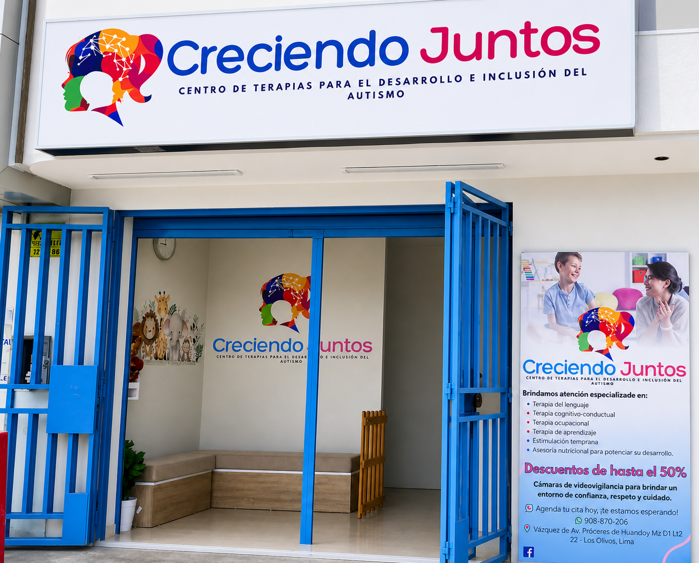 Instalaciones del Centro Creciendo Juntos